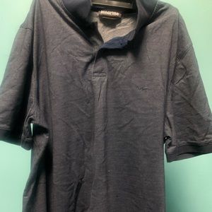 Gray M shirt.